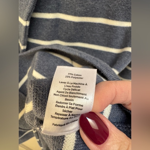 Striped Sweater Blazer - Picture 6 of 7